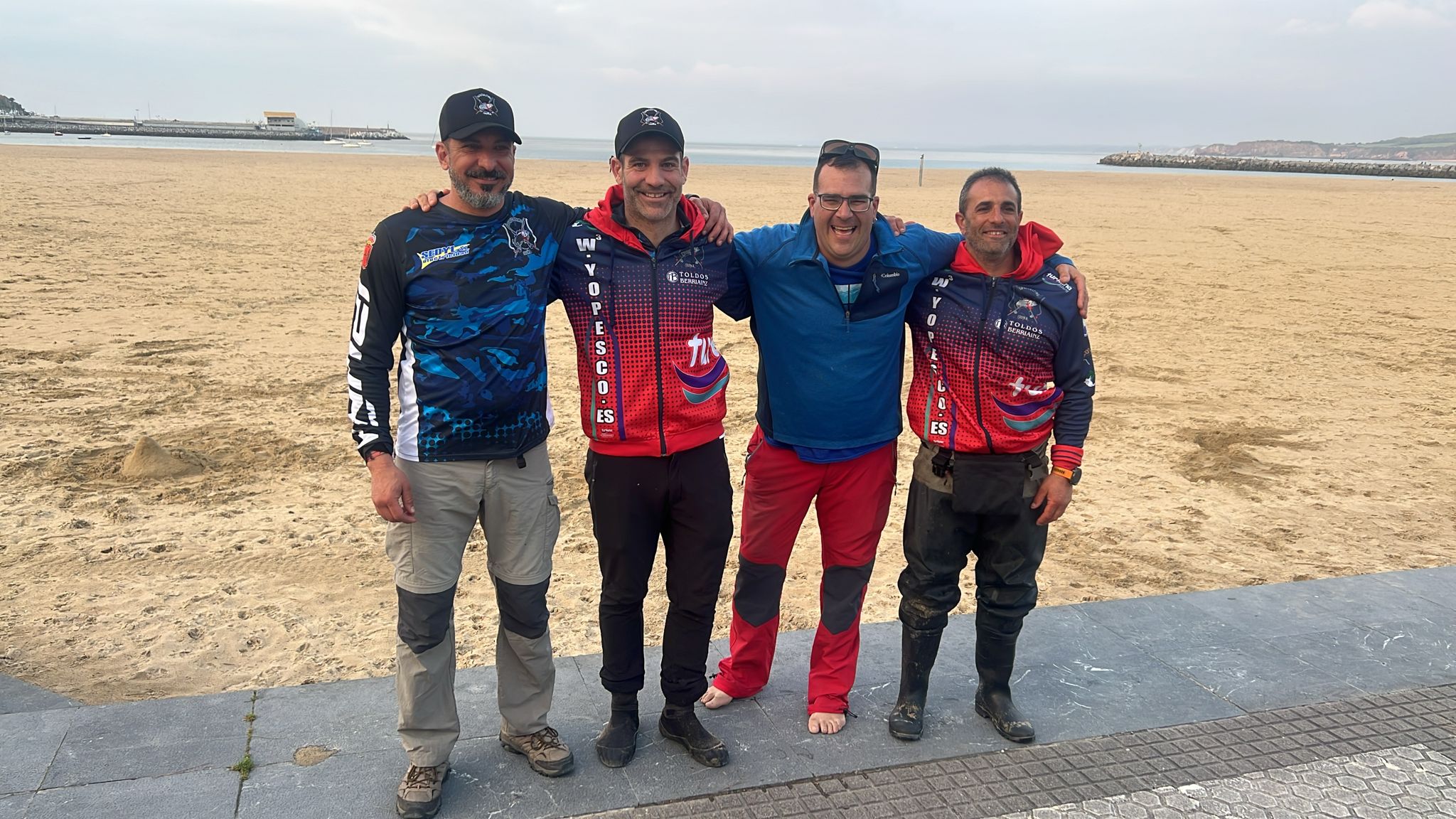 Celebrado el Campeonato Navarro Surfcasting 2025